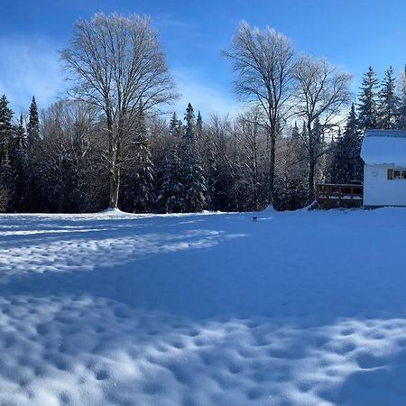 Le Jazz- Chalet Rustique/Chic Avec Spa Notre-Dame-Des-Bois Exterior photo